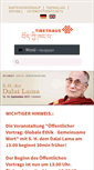 Mobile Screenshot of dalailama-frankfurt.info